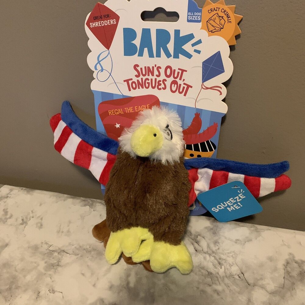 new Bark EAGLE dog toy